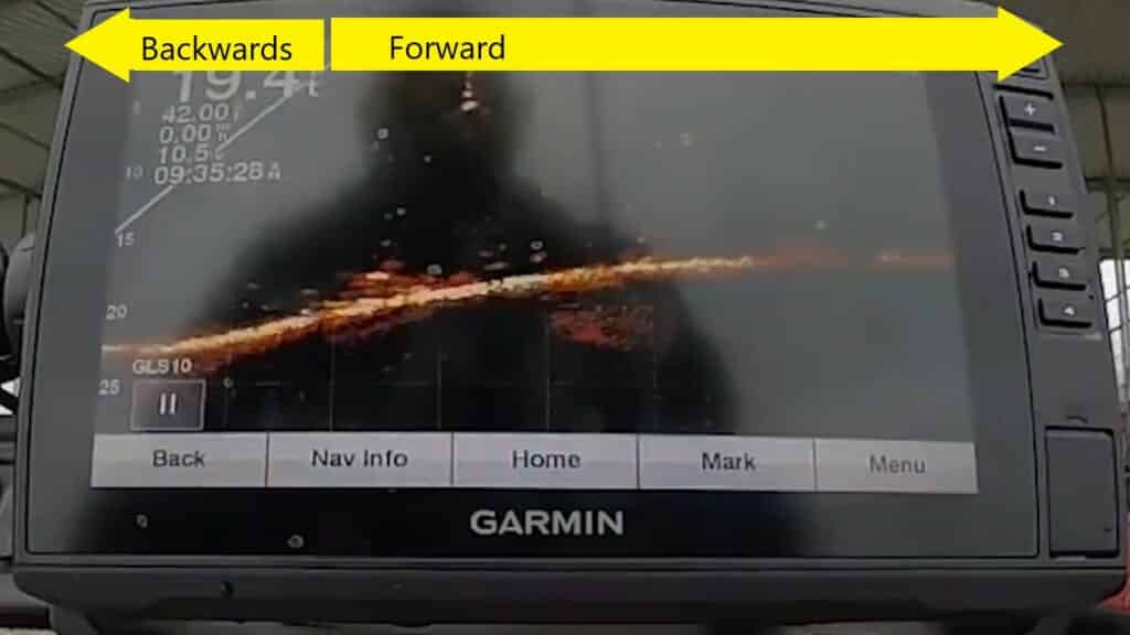 How to use Garmin Livescope Grand Lake Oklahoma Fishing Guide Paul