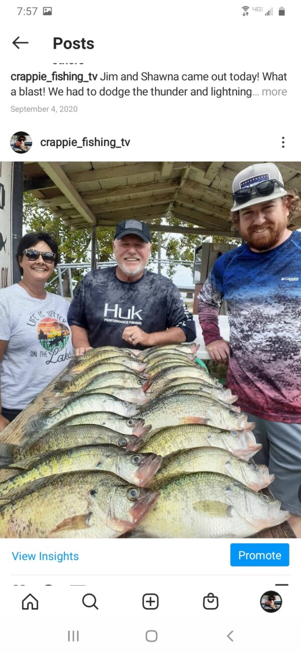 3 guest fishing trip